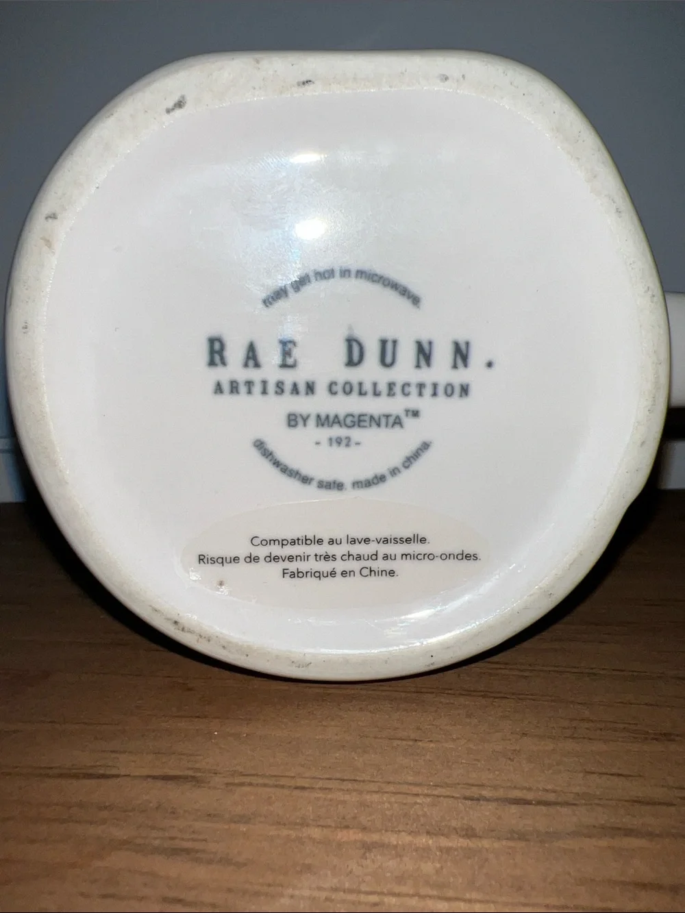 Rae Dunn Christmas Mug with Red Interior Accent - Picture 2 of 9